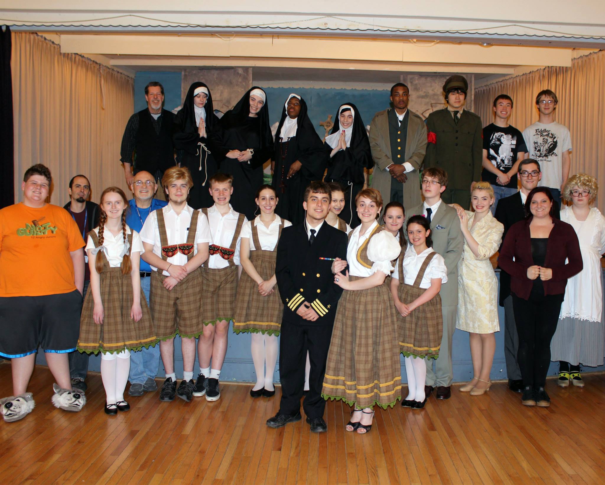 NHA Cast and Crew of The Sound of Music