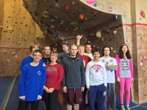 New Hope Academy on the Rock Climbing Trip