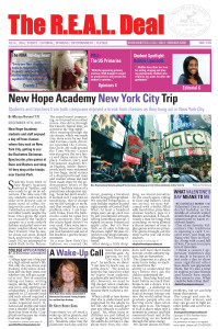 The official student led newspaper from New Hope Academy
